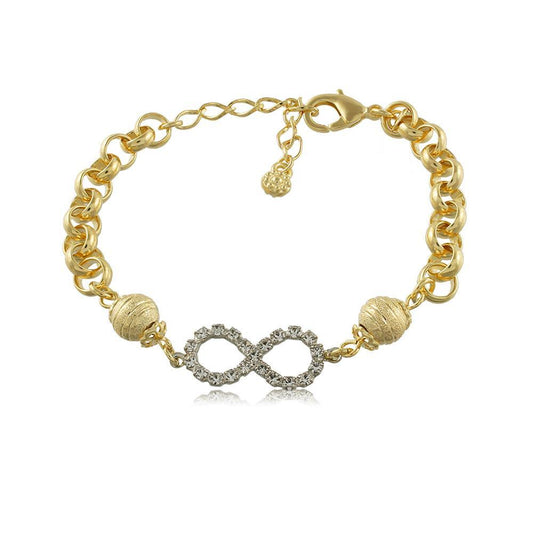 40046R 18K Gold Layered Bracelet 18cm/7in