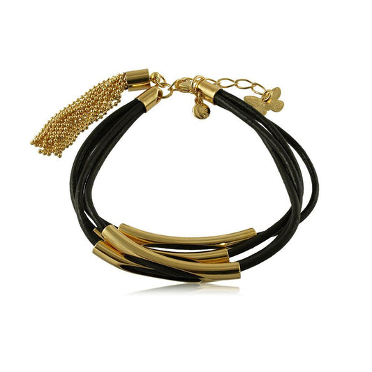 40291R 18K Gold Layered Bracelet 18cm/7in