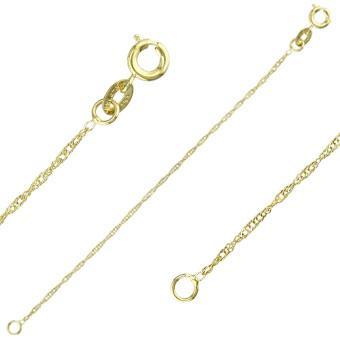 40726 18K Gold Layered -Chain 45cm/18in