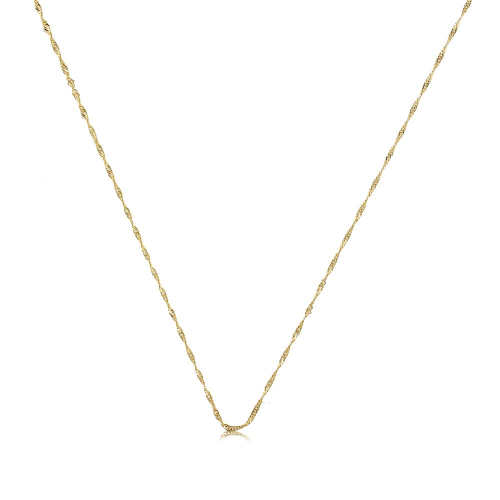 40726 18K Gold Layered -Chain 45cm/18in