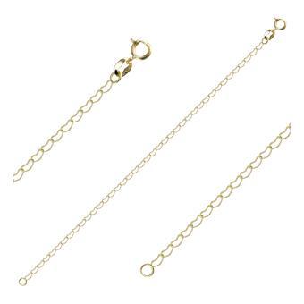 41380 18K Gold Layered -Chain 40cm/16in