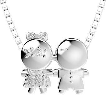 45069P CZ 925 Silver Necklace