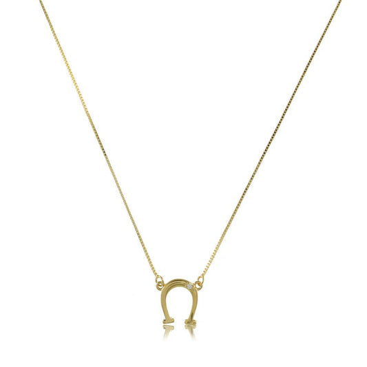 45115 18K Gold Layered -Necklace 45cm/18in