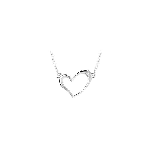 45117P CZ 925 Silver Necklace