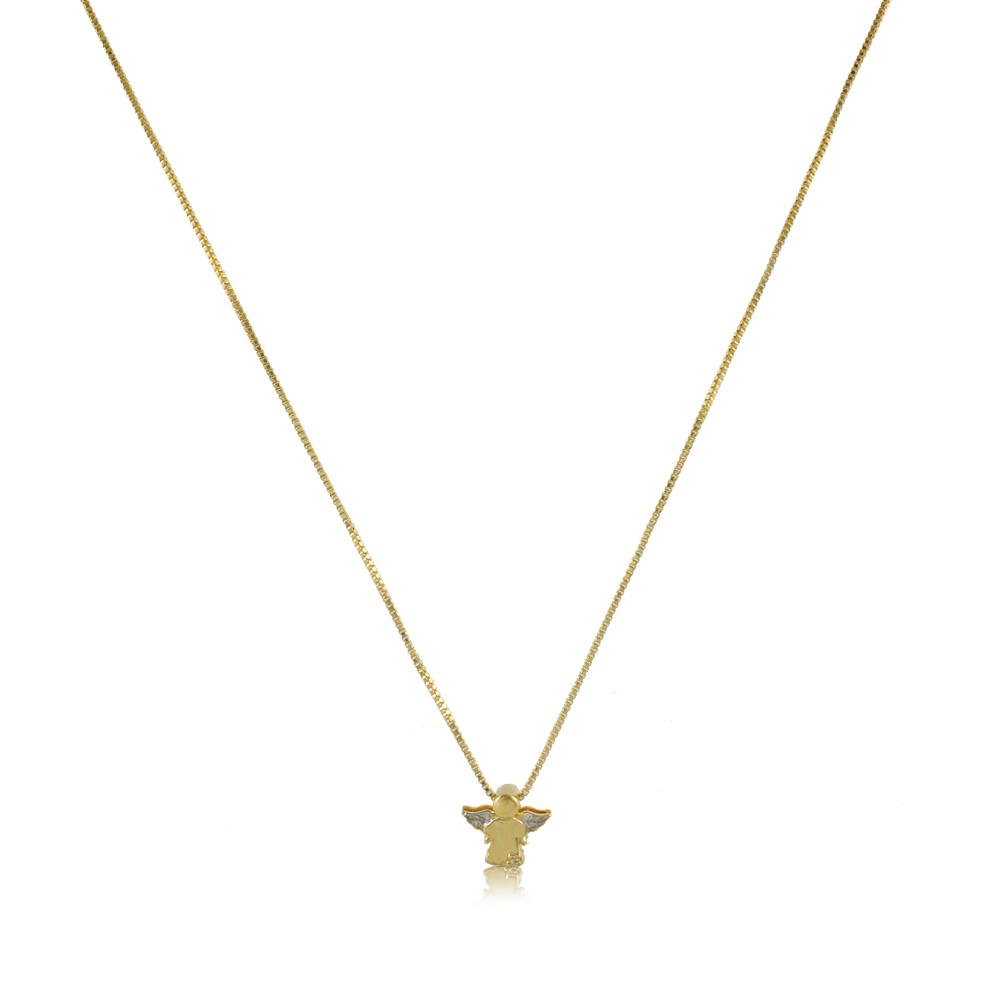45138 18K Gold Layered -Necklace 45cm/18in