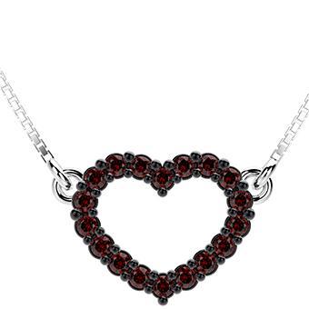 45153P CZ 925 Silver Necklace