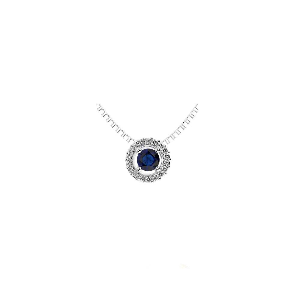 45267P CZ 925 Silver Necklace