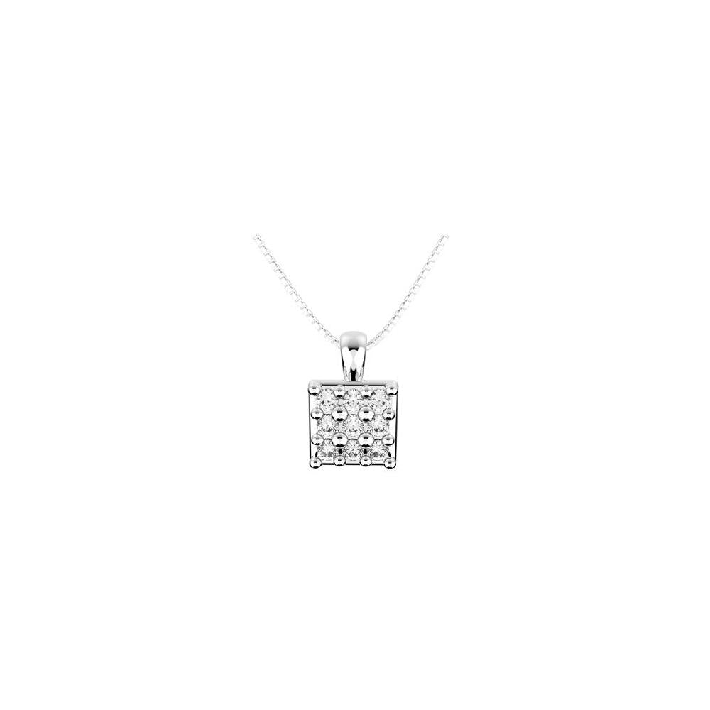 45278P CZ 925 Silver Necklace