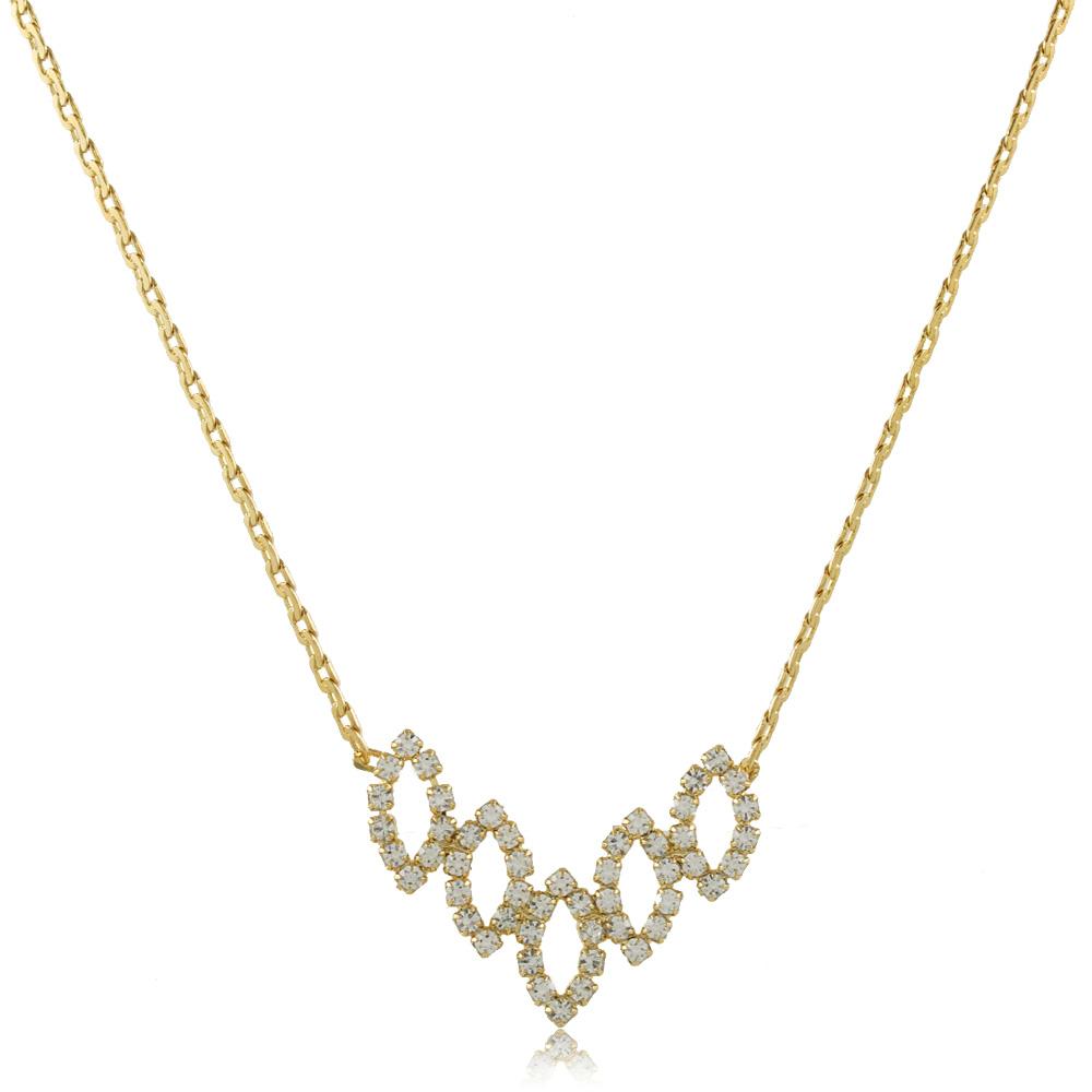 46001 18K Gold Layered Necklace 45cm/18in