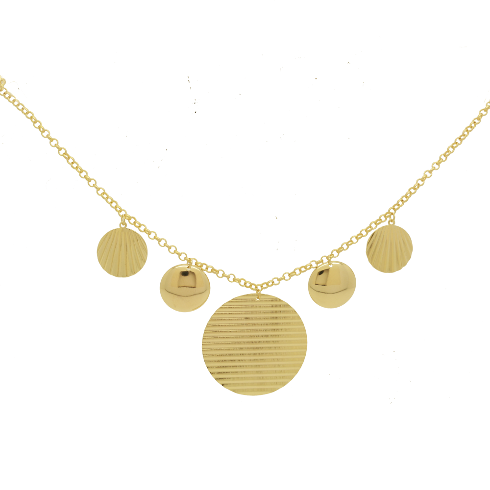 46005 18K Gold Layered Necklace
