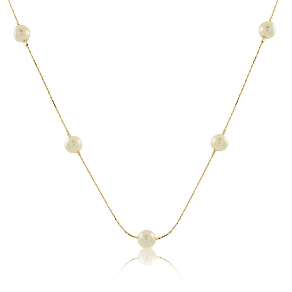 46008 18K Gold Layered Necklace 50cm/20in