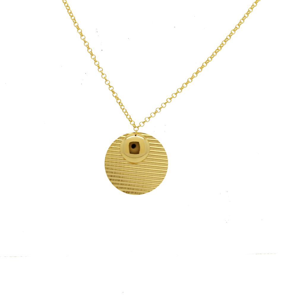 46012 18K Gold Layered Necklace