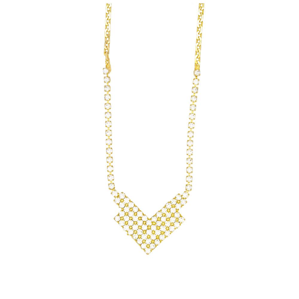 46017 18K Gold Layered Necklace