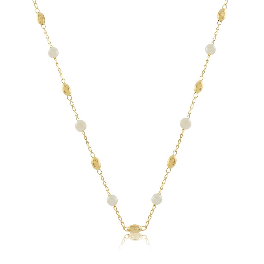 46033 18K Gold Layered 45Necklace 45cm/18in