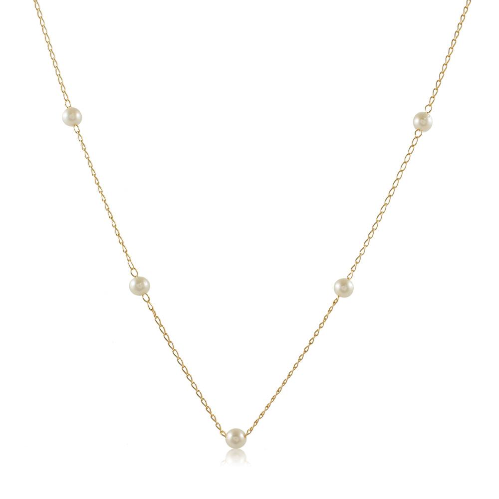 46040 18K Gold Layered Necklace 45cm/18in
