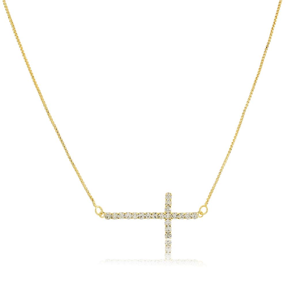 46043 18K Gold Layered Necklace 45cm/18in