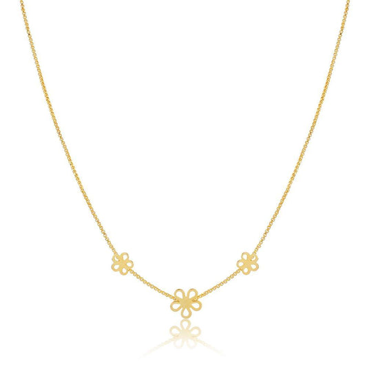 46046 18K Gold Layered Necklace 35cm/14in