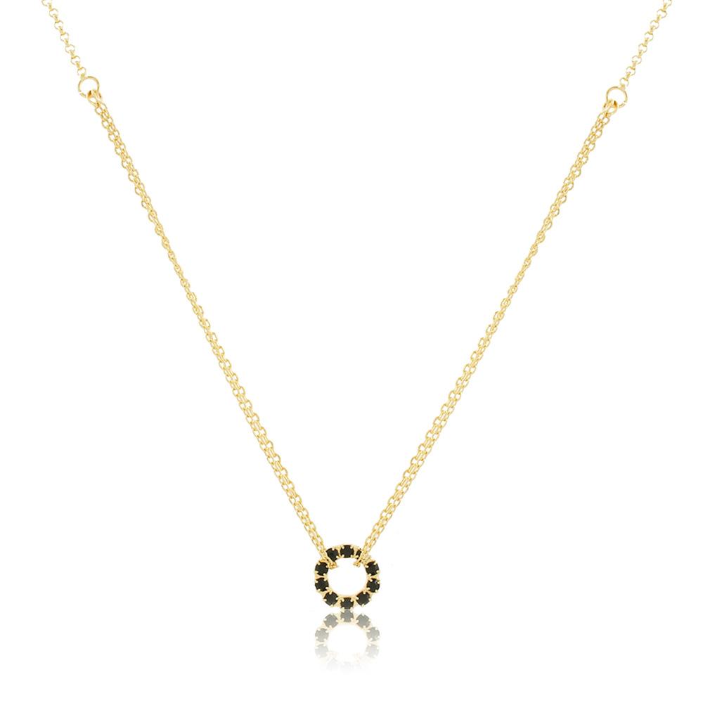 46054 18K Gold Layered Necklace 40cm/16in