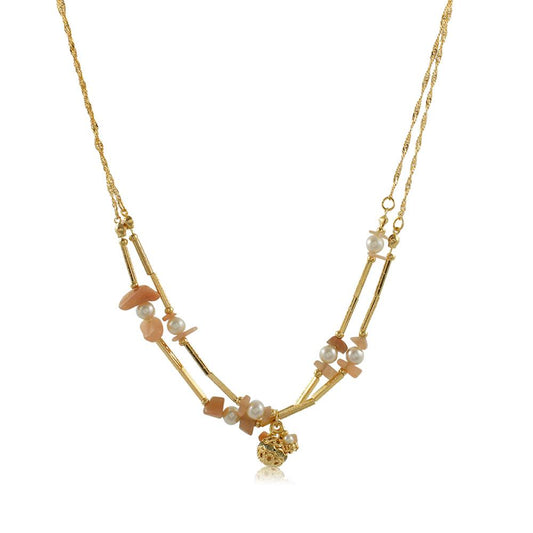 46084 18K Gold Layered Necklace 50cm/20in
