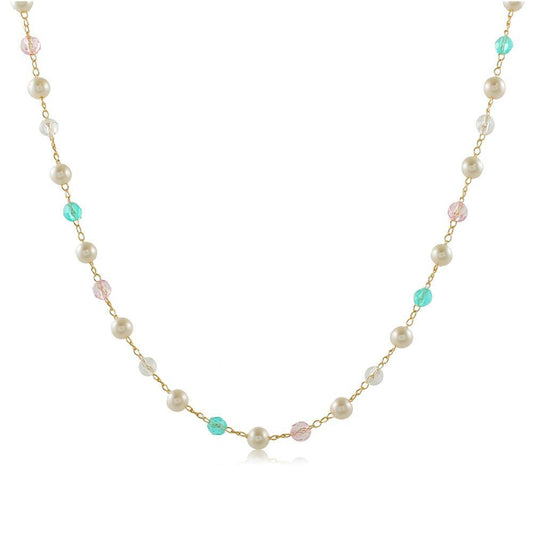 46100 18K Gold Layered Necklace 45cm/18in