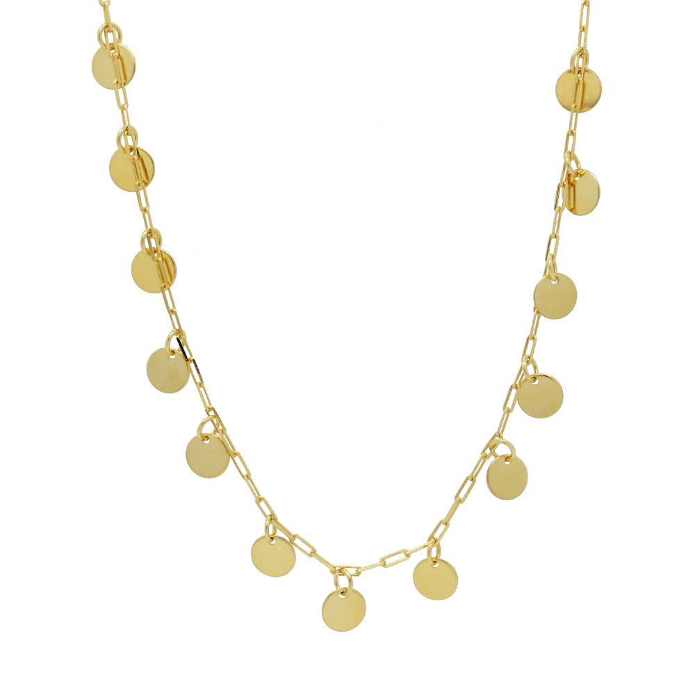 46149 18K Gold Layered Necklace