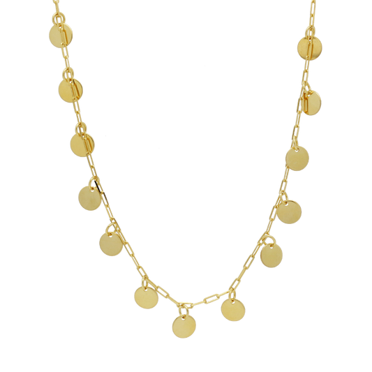 46149 18K Gold Layered Necklace