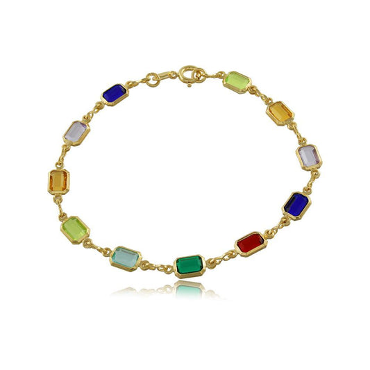 51262 18K Gold Layered -Bracelet 20cm/8in