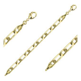 51567 18K Gold Layered Bracelet 20cm/8in