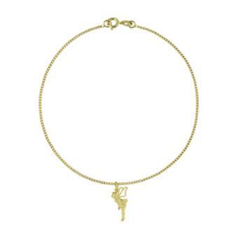 55054 18K Gold Layered Anklet 24cm/10in