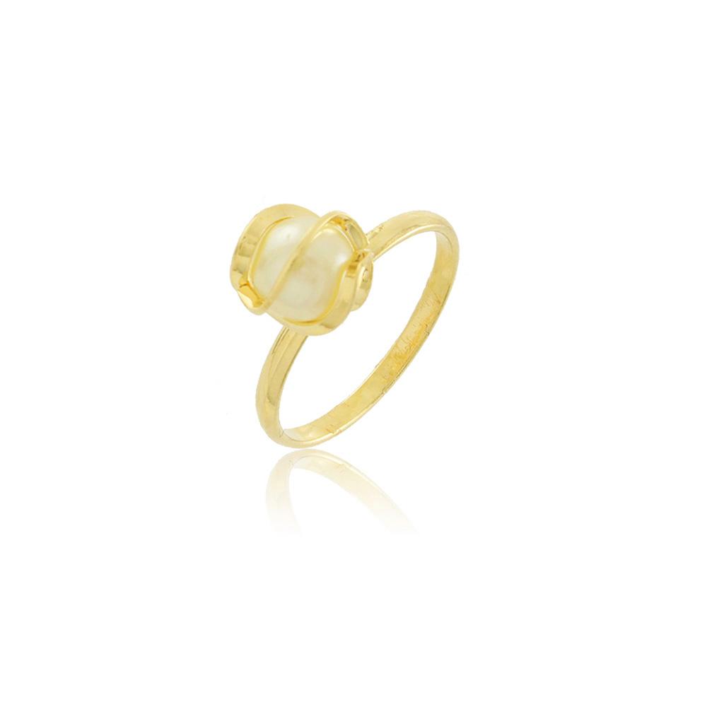 66000 18K Gold Layered Women's Ring