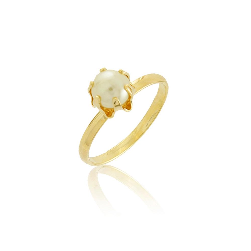 66001 18K Gold Layered Women's Ring