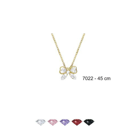 7022R 18K Gold Layered Necklace 45cm/18in