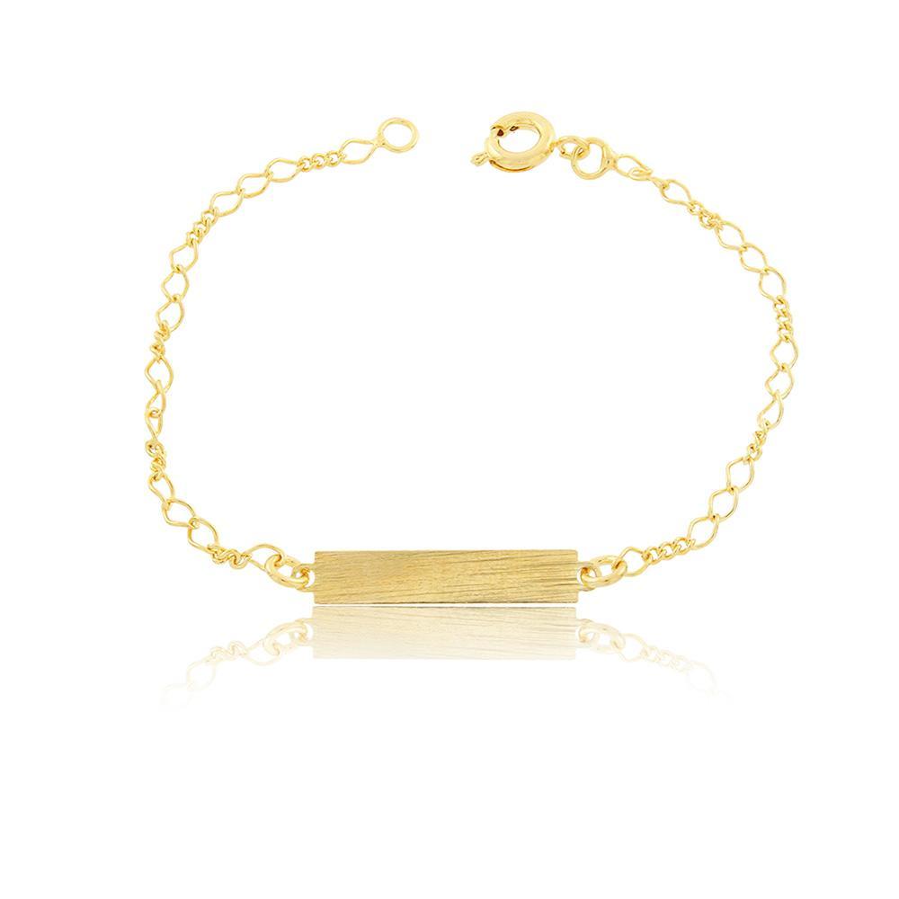 86059 18K Gold Layered Bracelet 16cm/6.4in