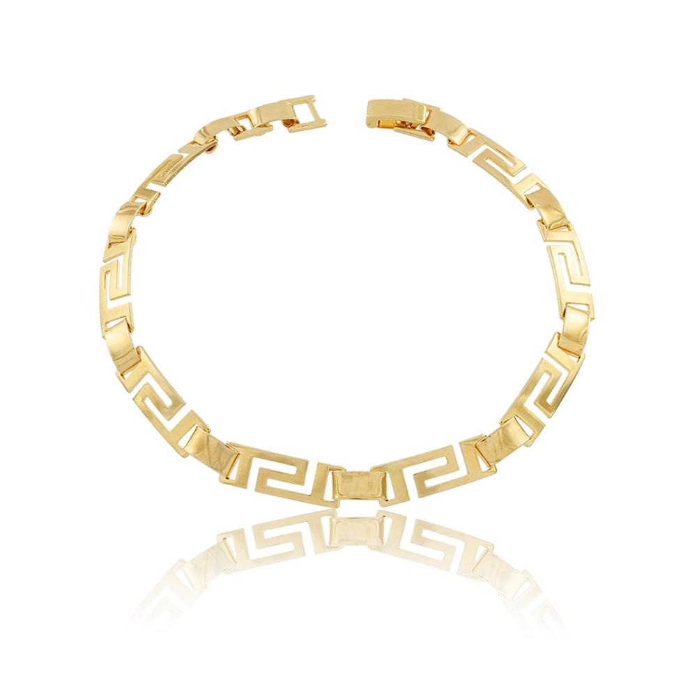 86087 18K Gold Layered Bracelet 22cm/9in